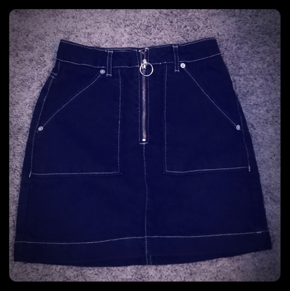 Denim skirt